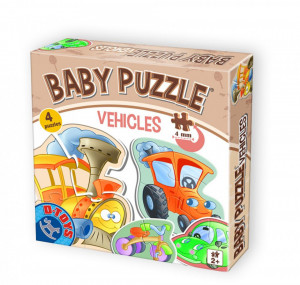 Puzzle baby vehicles