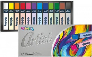 Set soft pastel artist