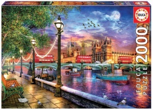 19046 Puzzle 2000 piese Londra la apus
