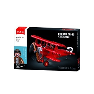 B1292 Fokker DR-1S 1/35 flying plane