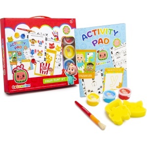 Cocomelon set finger paint