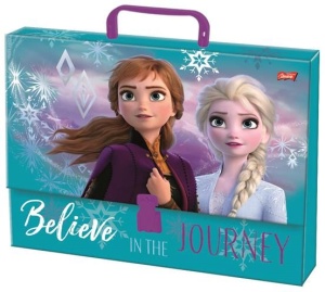 Mapa A4 cu maner Frozen