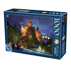 Puzzle 1000 Castelul Bran noaptea - Img 2