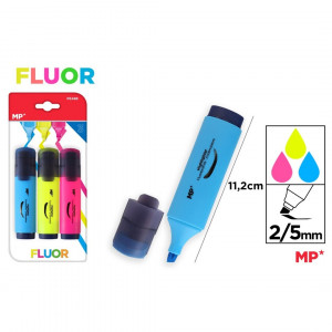 Set 3 evidentiatoare fluorescente
