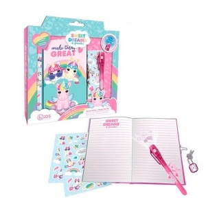 Set jurnal cu pix invizibil Sweet dreams KL11632