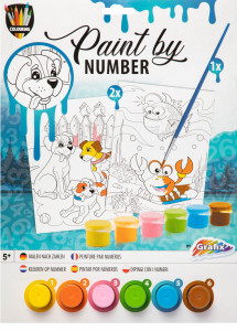 150057 PICTURA PE NUMERE+PENSULE+6 CULORI - Img 2