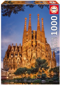 17097 Puzzle 1000 piese Sagrada Familia