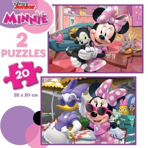 19297 Puzzle 2x20 piese Minnie - Img 2