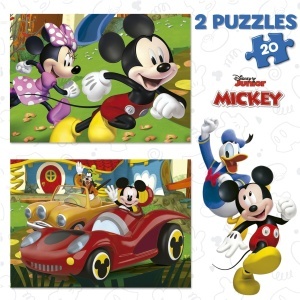 19311 Puzzle 2x20 piese Mickey - Img 2