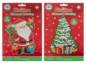 800047 Xmas diamond painting A5