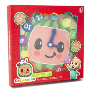 Cocomelon ceas lemn