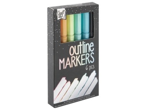 CR5003 SET 6 MARKERE CONTUR