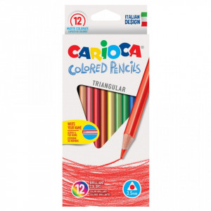 Creioane colorate de 12 culori Carioca