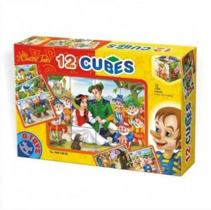 Cuburi 12 piese / basme