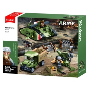 M38-B1296 Army Assault Tank WWII