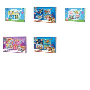 Puzzle 4 in 1 Disney- Peppa,Paw Patrol - 12-16-20-24 piese