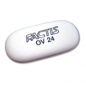 Radiera factis ovala