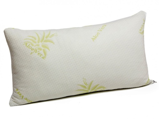 Възглавница Memory Foam Aloe Vera Екологична-Антиалергична 42x72x11 см, произведена в Румъния, код SBR-PN-15