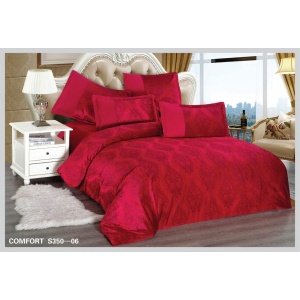 Спално бельо за двойно легло от кралски кадифе Velvetto, East Comfort, 6 части – Премиум удоволствие и луксозен комфорт, с технология за дигитална бродерия, код EST-S350-06