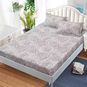 Чаршаф с ластик 160x200 см + 2 калъфки за възглавница 50x70 см SPR-JE-35