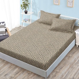 Чаршаф с ластик 180x200 см + 2 калъфки за възглавница 50x70 см SPR-J-65
