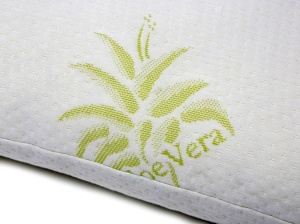 Възглавница Memory Foam Aloe Vera Екологична-Антиалергична 42x72x11 см, произведена в Румъния, код SBR-PN-15 - Img 5