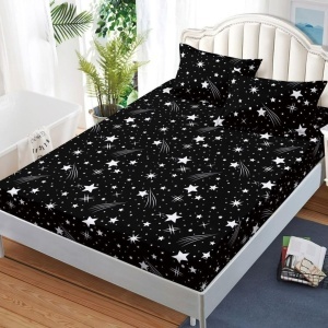 Чаршаф с ластик 180x200 см + 2 калъфки за възглавница 50x70 см SPR-J-02 - Img 2