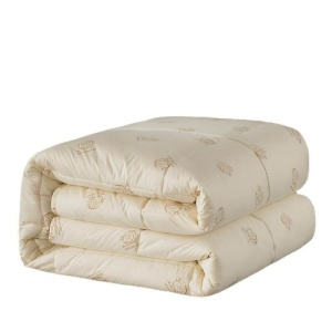 КОМПЛЕКТ: Завивка 200x230 см + 2 възглавници 50x70 см с естествена вълна Wooltex, ПРЕМИУМ, 200x220 см, произведено в Румъния, код SBR-PLT-15 - Img 5