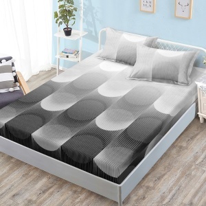 Чаршаф с ластик 180x200 см + 2 калъфки за възглавница 50x70 см SPR-J-100