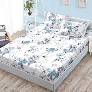 Чаршаф с ластик 180x200 см + 2 калъфки за възглавница 50x70 см SPR-J-59