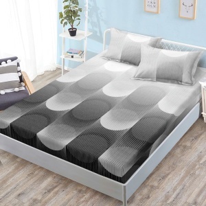 Чаршаф с ластик 160x200 см + 2 калъфки за възглавница 50x70 см SPR-JE-63