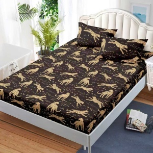Чаршаф с ластик 180x200 см + 2 калъфки за възглавница 50x70 см SPR-J-103
