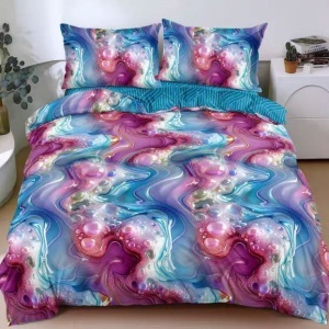 Двоен спален комплект, фин памук, 4 части SPR-A50-725
