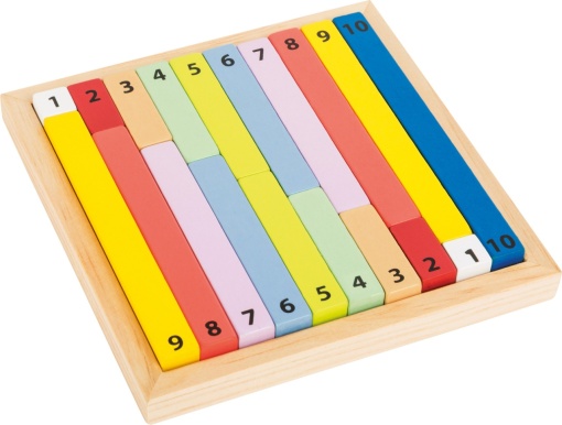 Дървена игра Числата до 10