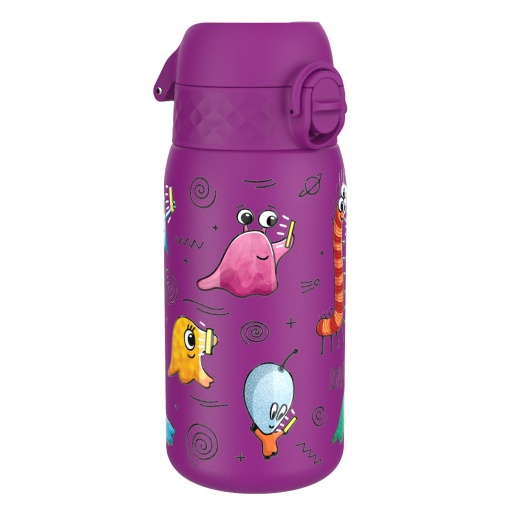 Бут. за вода Ion8 Print, мет, 400ml, Aliens
