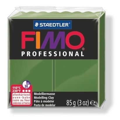 Полимерна глина Staedtler Fimo Prof,85g, тъмно зелен 57