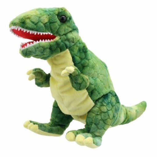 Кукла за театър T-rex, серия Бебета динозаври, 35 см.