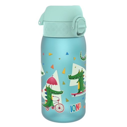 Бут. за вода Ion8 Print, рец.пл, 350ml, Crocodiles