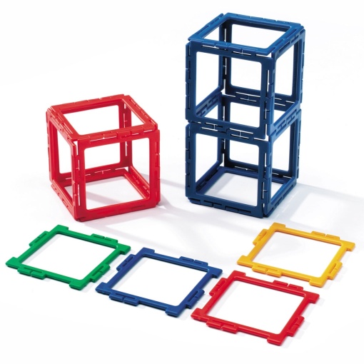 Конструктор Polydron FRAMEWORKS КВАДРАТИ 80 бр
