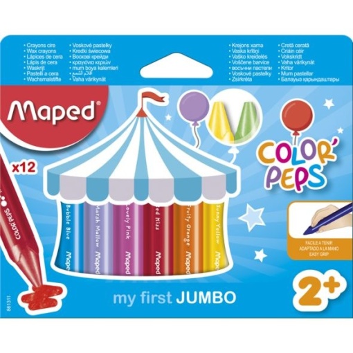 Пастели EARLY AGE Маслени Maped 12 цвята