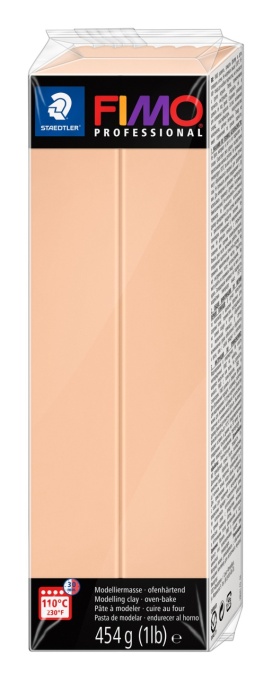 Полимерна глина Staedtler Fimo Prof, 454g, телесен 435
