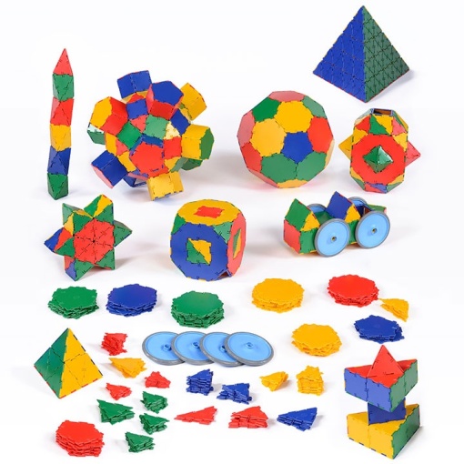 Конструктор Polydron Училищен комплект - 806 части