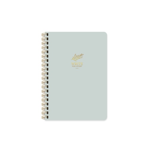Тефтер А5 96 Л. Ред Твърда Корица, Спирала, Write For A Start