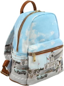 Раница Ynot Yesbag, 26.5x13x30.5cm, Roma Vintage - Img 2