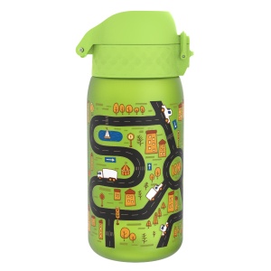 Бутилка за вода Ion8 Print, рец.пл, 350ml, Cars