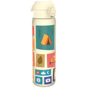 Бутилка за вода Ion8 Print, рец.пл, 500ml, Camping - Img 3