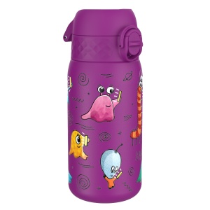 Бут. за вода Ion8 Print, мет, 400ml, Aliens