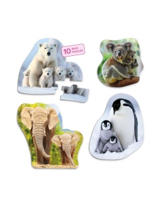 Макси-пъзели Животни и техните малки