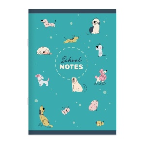Тетрадка А4 80 Л., Мкв, Картонена Корица, Pets