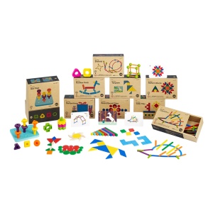 Геометрични пръчици Busy Play Geostix - Img 3